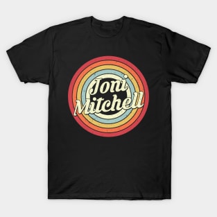 Joni Proud Name Retro Rainbow Tribute T-Shirt